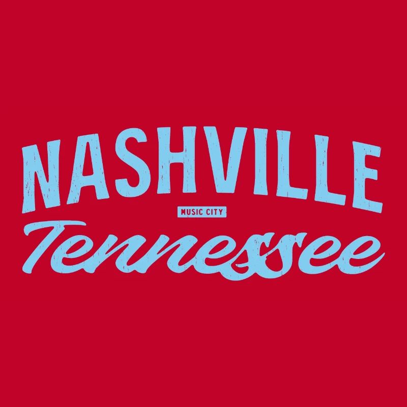 Nashville Script Blau