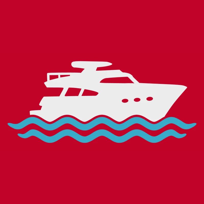 Yacht Silhouette Motorboot