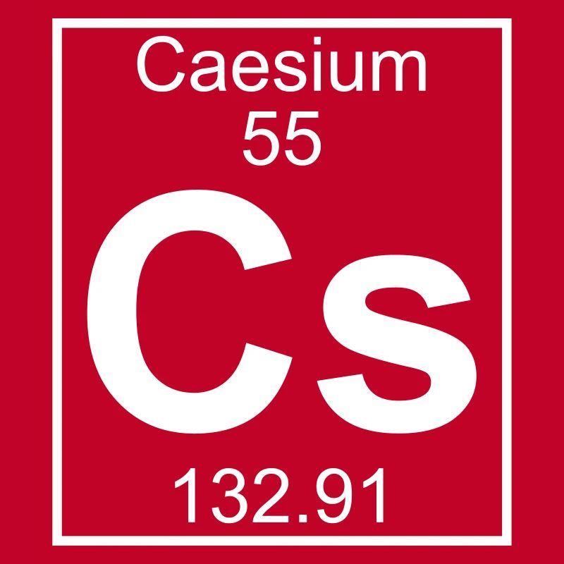 Caesium (Cs) (element 55)
