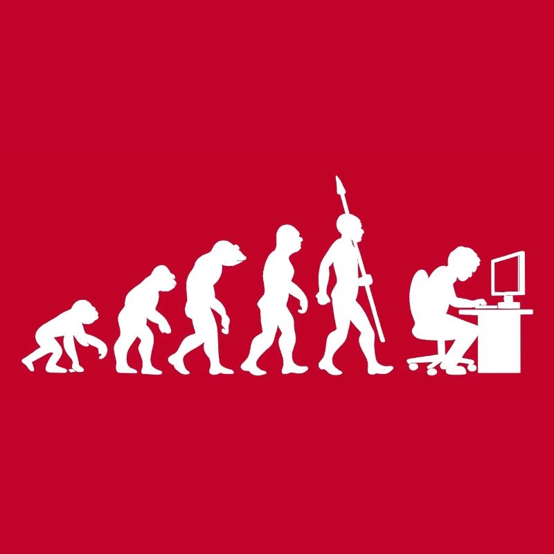 Computer PC Evolution Informatiker Programmierer