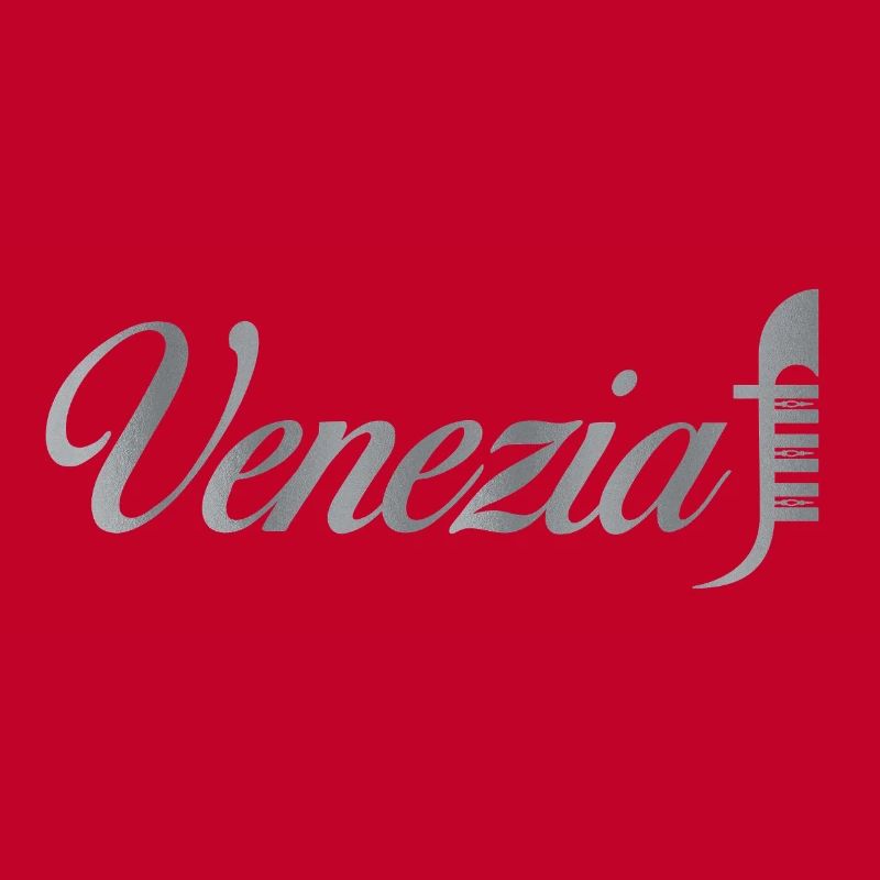 Venezia Schriftzug Metallic