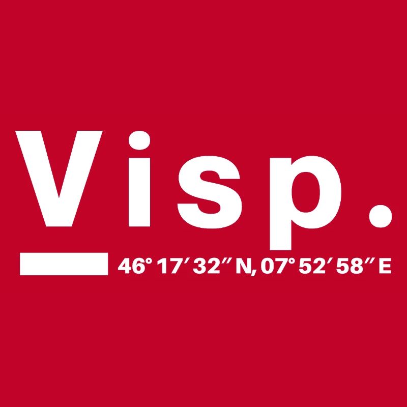 Visp Coordinates Switzerland Valais Visper Visperin