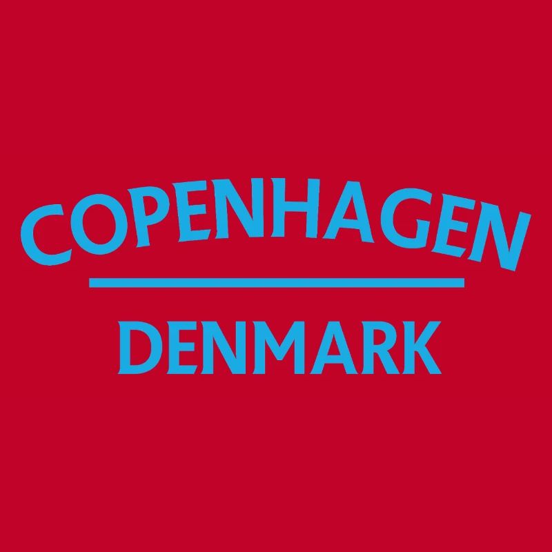 Copenhague – Danemark Textdesign