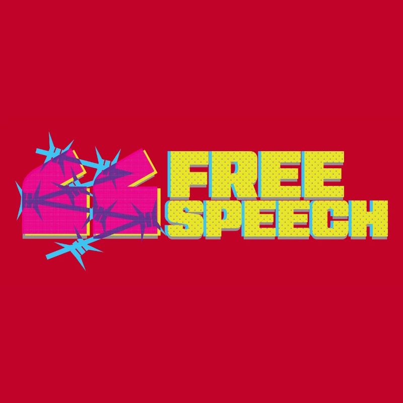 Vibrant graffiti liberté d’expression t-Shirt design