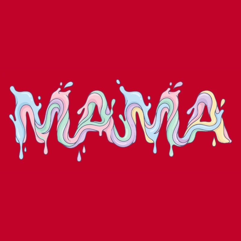Mama Schriftzug - Muttertag