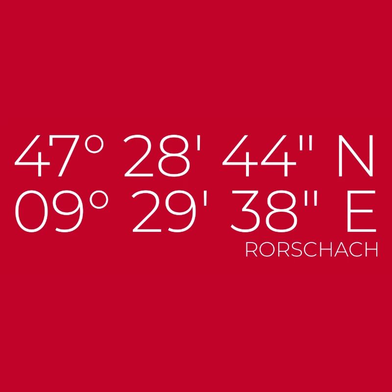 Coordonnées Rorschach, Suisse