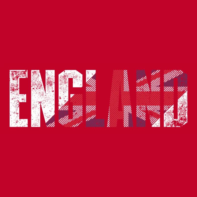 Angleterre Union Jack Typographie