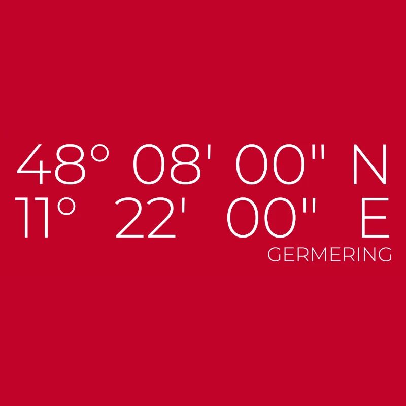 Coordinates Germering, Bavaria