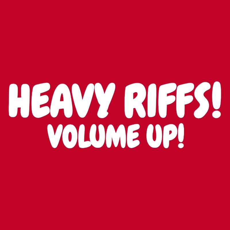 Riffs lourds Volume élevé