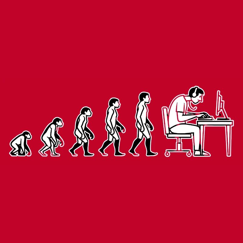 L’évolution s’arrête à l’ordinateur – Conception de l’humour