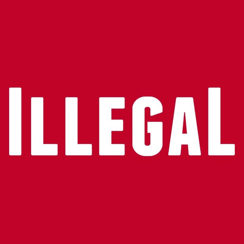 illégalement illégal illégal