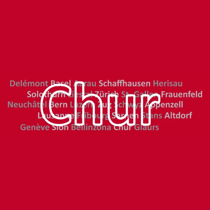 Schweizer Städte Chur