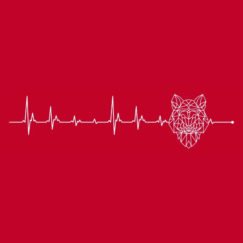 Geometric Wolf ECG Pulse