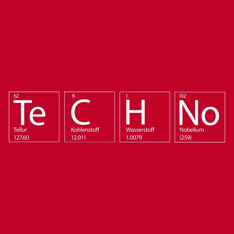 Techno Rave Chemistry Elements