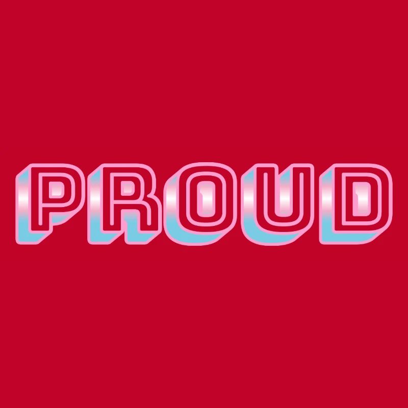 Trans Pride - couleurs du drapeau transgenre