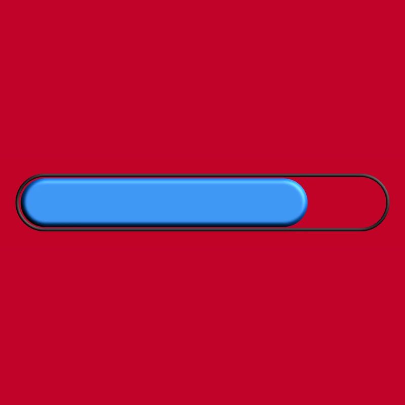 Average gauge Blue (three quarters)