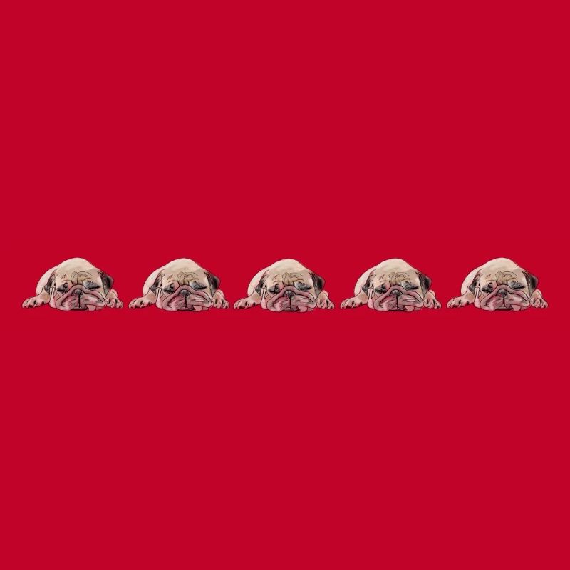 5 Möpse