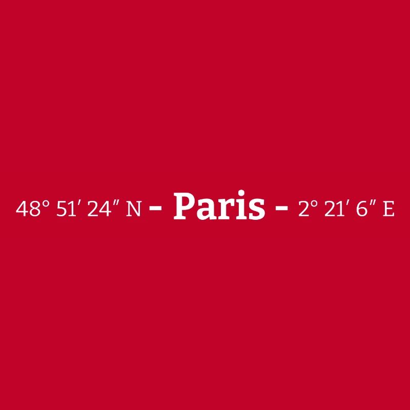 Coordonnées Paris