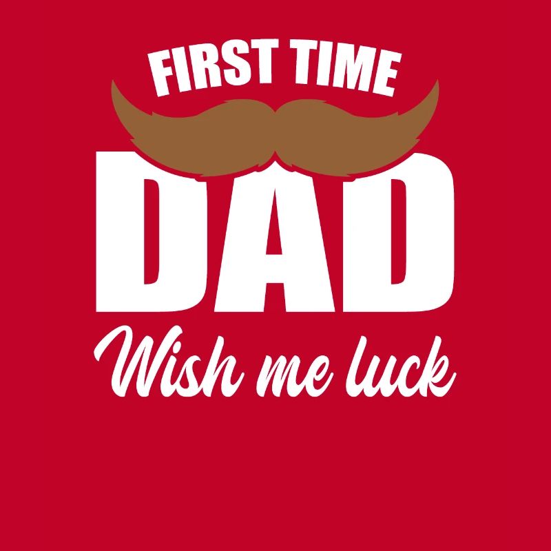 Werdender Papa Bart Vater Vaterschaft Geschenk