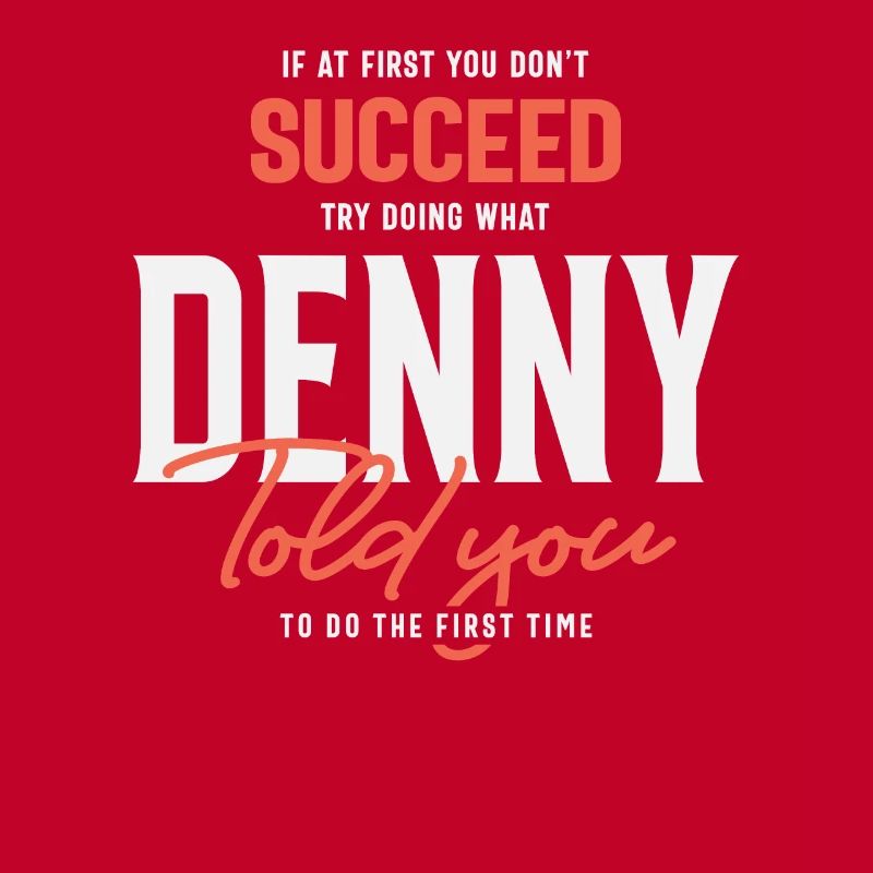 Denny Name Personalized Denny