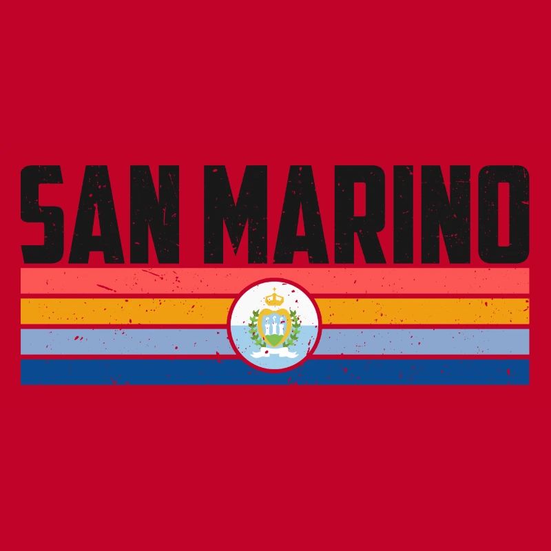 Graphique du drapeau de Saint-Marin