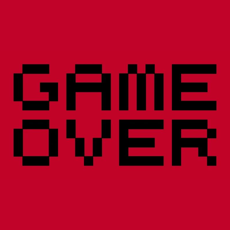 Game over / game over pixels