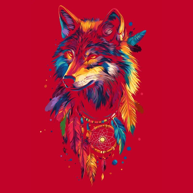 Wolf Traumfänger