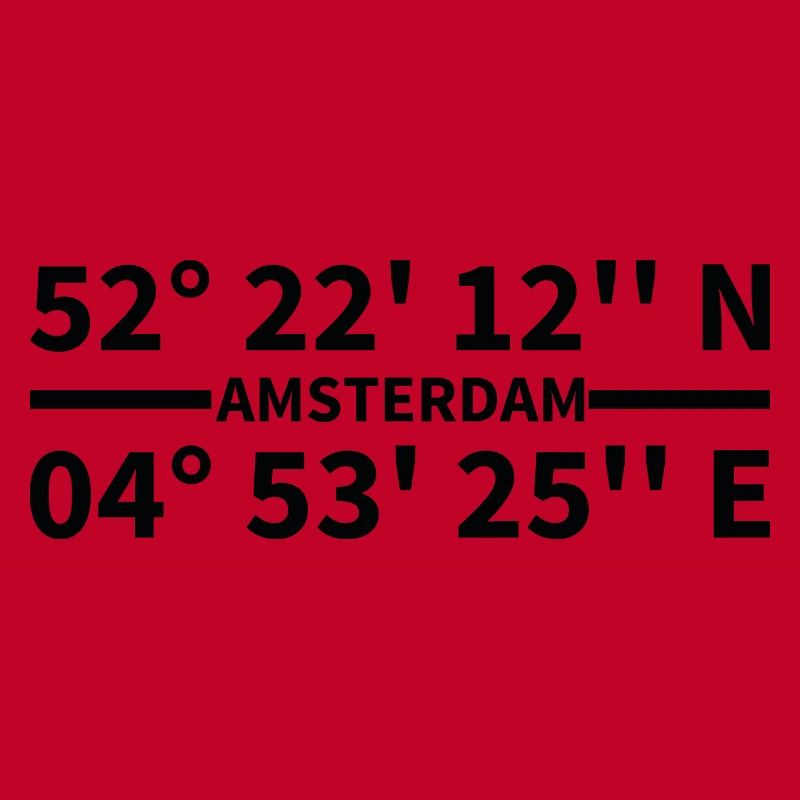 Amsterdam Coordinates
