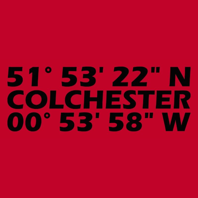 Colchester Coordinates