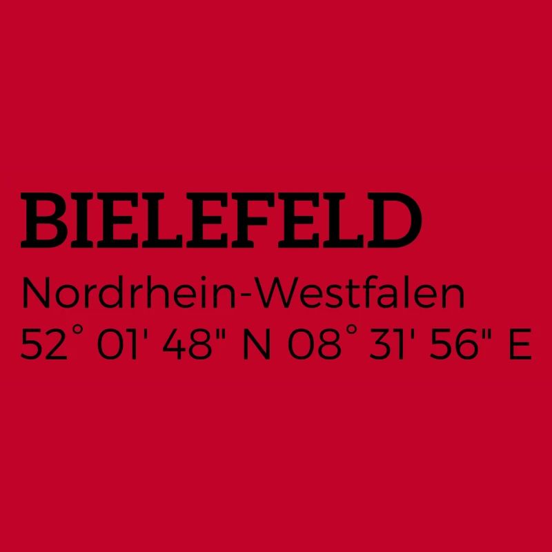 Bielefeld North Rhine-Westphalia coordinates