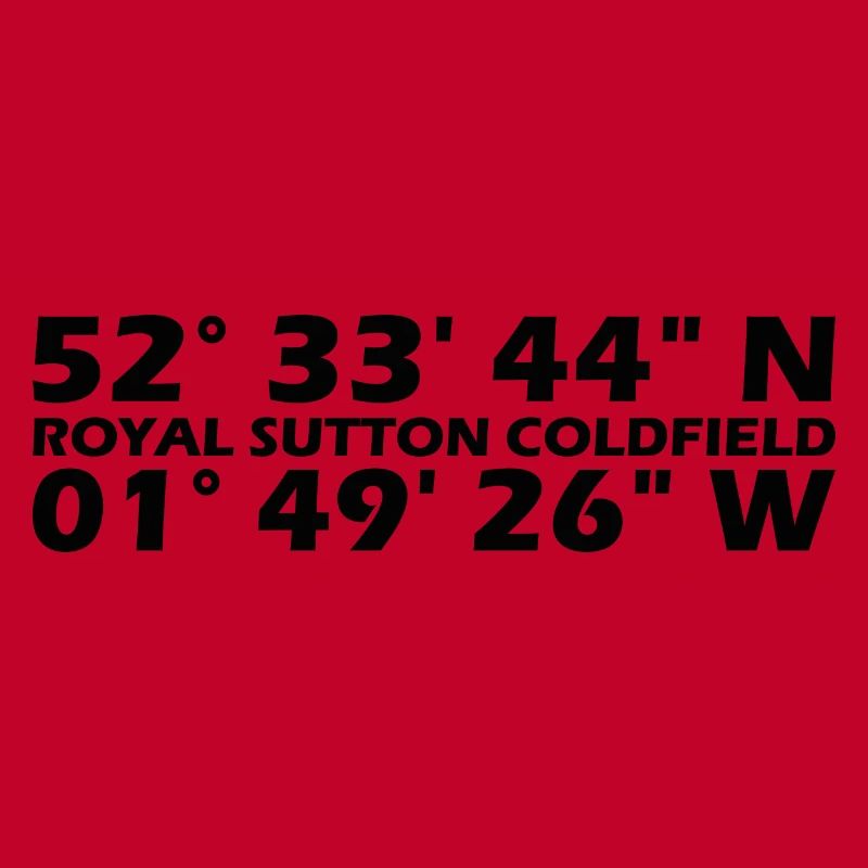Royal Sutton Coldfield Coordinates