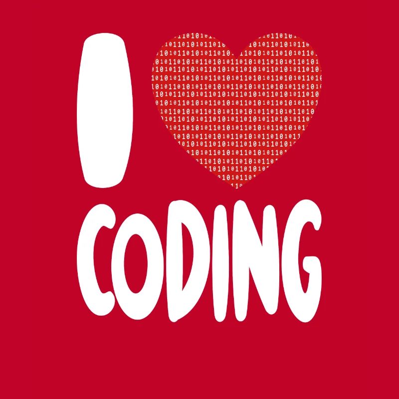 I Love Coding - Programmierer T-Shirt