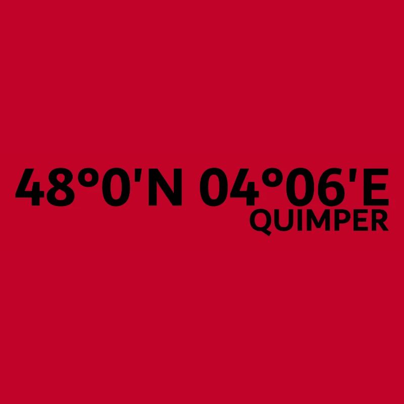 Coordonnées de Quimper