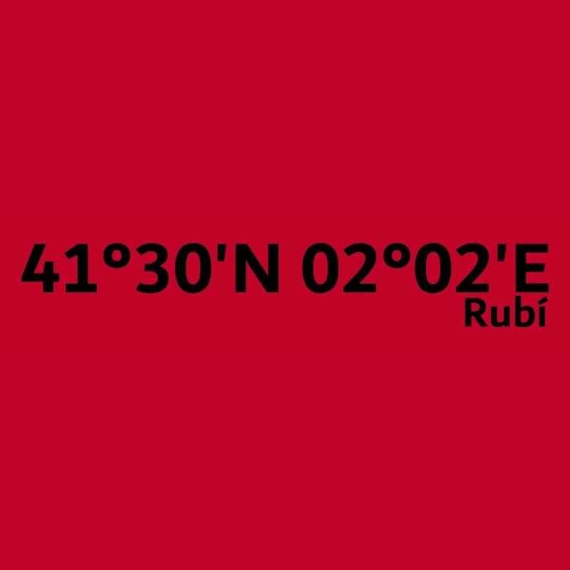 Rubí Coordinates