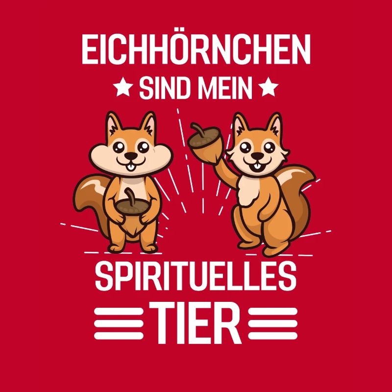Waldbewohner Geschenk Lustiges Eichhörnchen