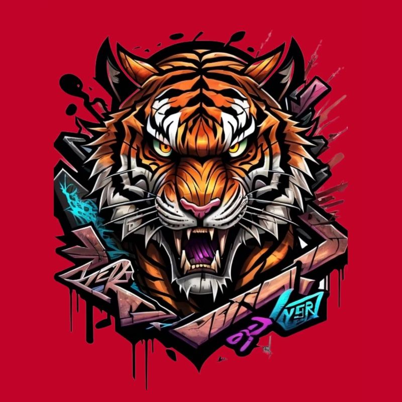 Graffiti Tiger