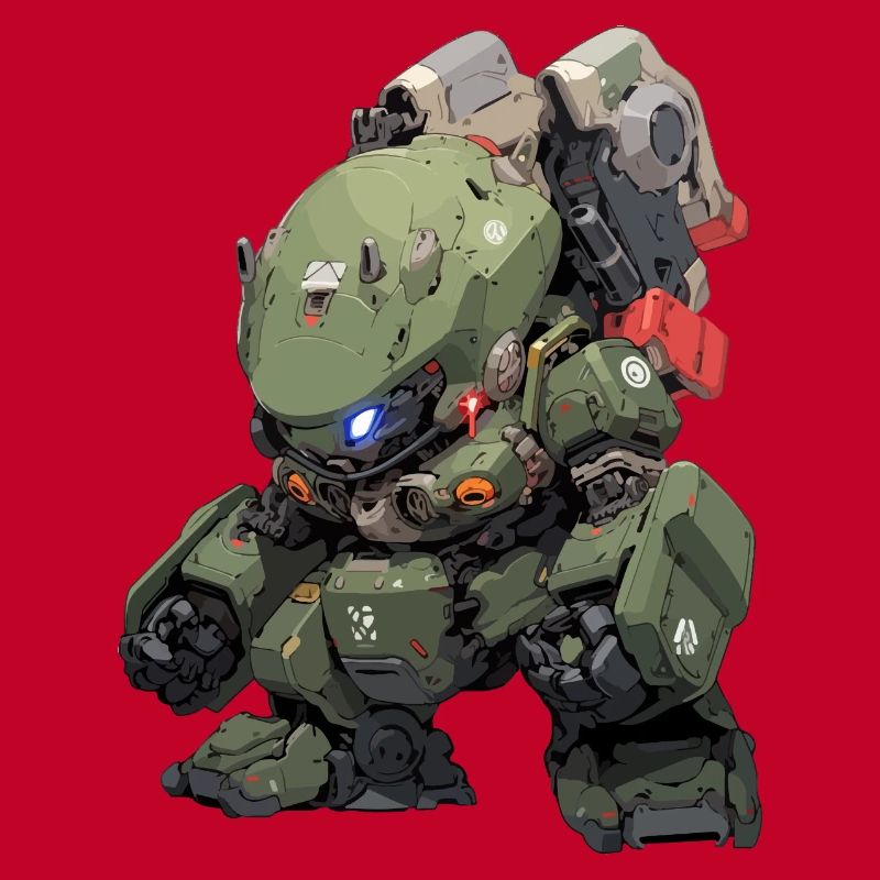Robot de combat Chibi