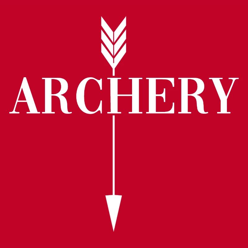 Archer avec cible d’arc « tir à l’arc »