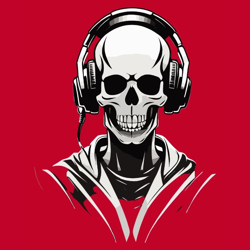 Skelleton DJ vue directe