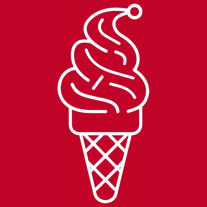 Cornet de crème glacée Dessin