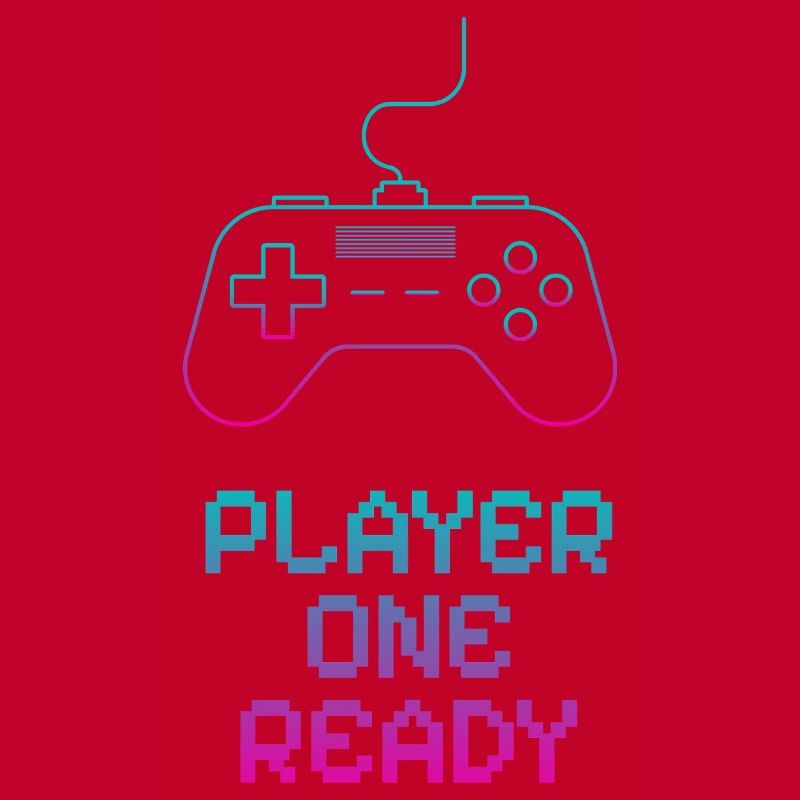 Neon Gaming Controller Design