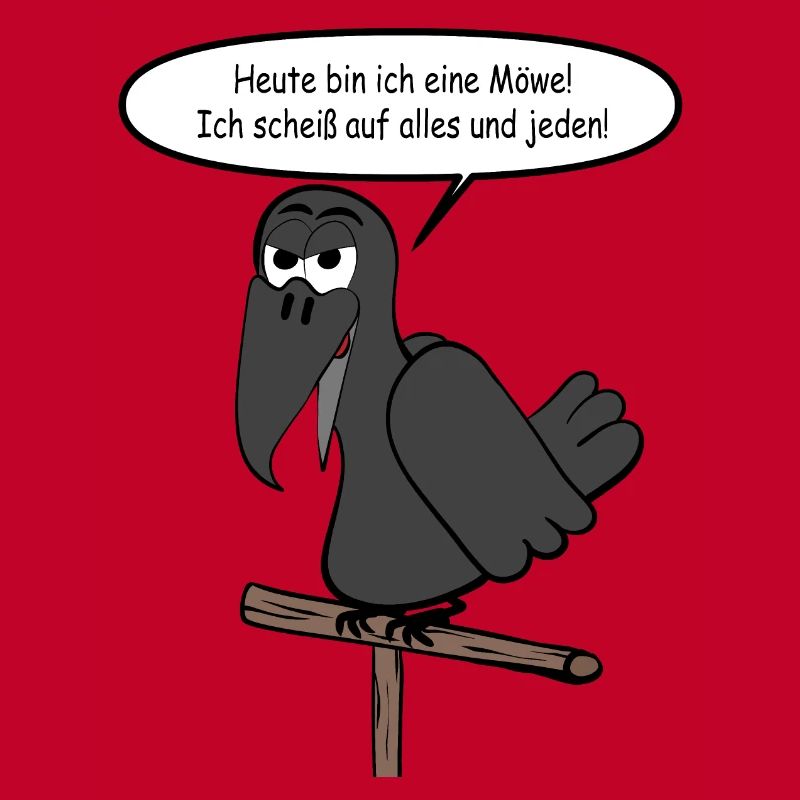 Heute bin ich eine Möwe
