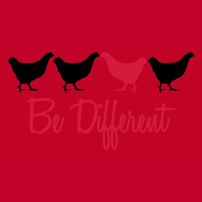 Être mit Huhn différents texte