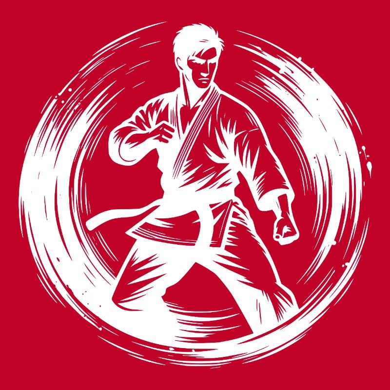 Masterful Karate Power and Control Technique