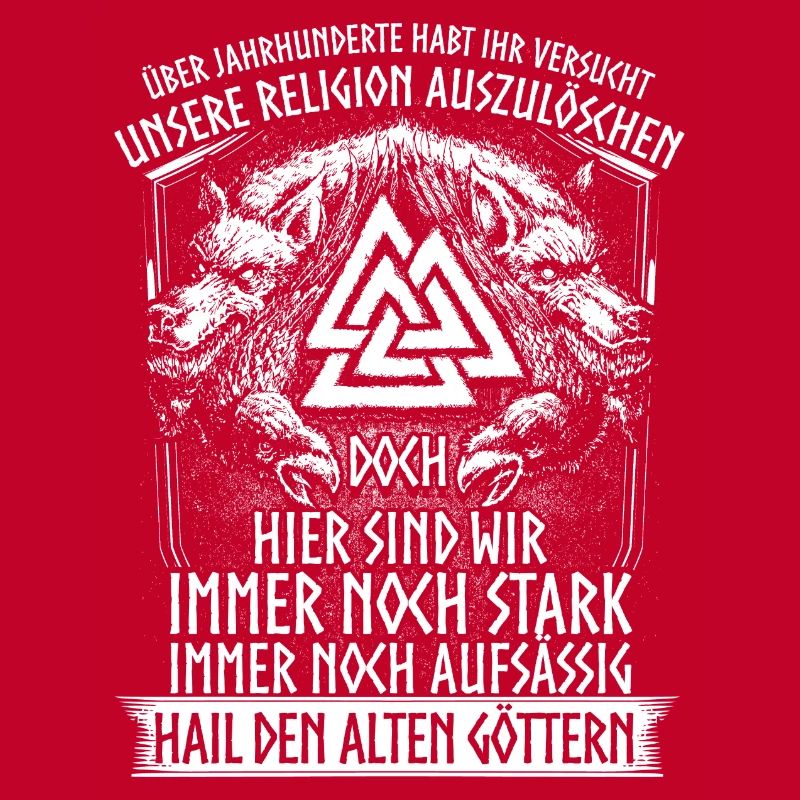Wikinger Götter Germane Vulknut Heiden Geschenk