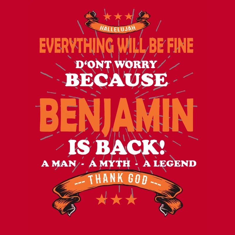 Everything will be fine Benjamin Is back