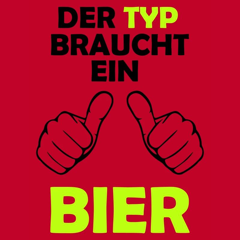 Der Typ braucht ein Bier
