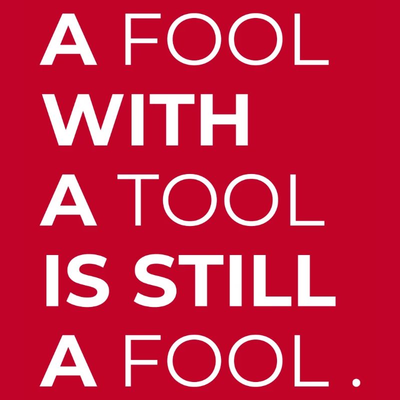 Toolwise Fool : Typographie audacieuse