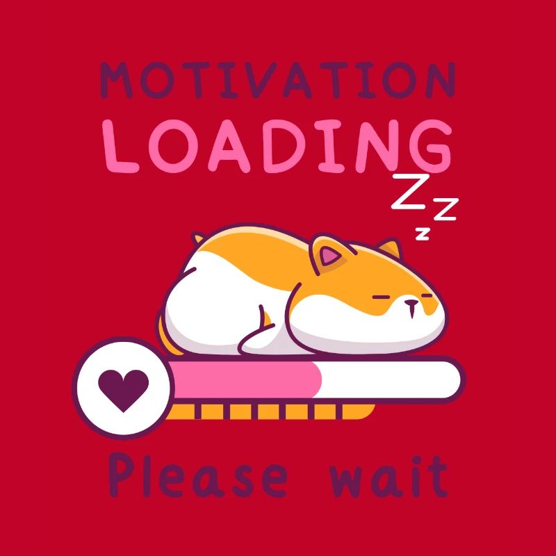 Schlafender Hamster: Motivation wird geladen