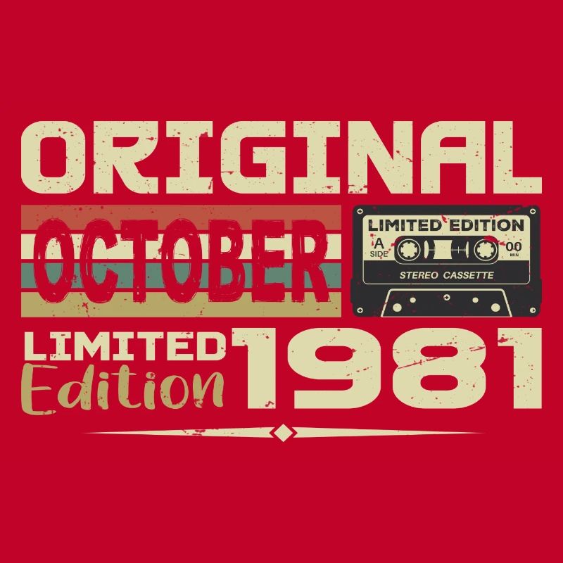 Anniversaire Octobre 1981 Original | Octobre 1981